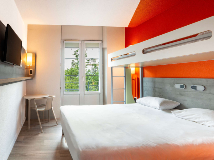 Bedroom 3, ibis budget Strasbourg Centre Gare, Bas-Rhin