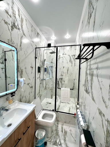 Bathroom 3, Freedom hotel, Almaty