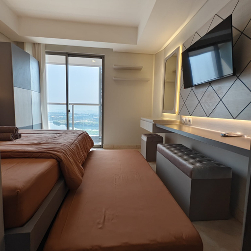 Bedroom 2, Gold Coast PIK by Micky Studio 2, North Jakarta