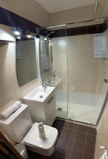 Bathroom 3, HOSTAL-RESTAURANTE POSADA DEL DUQUE, Burgos