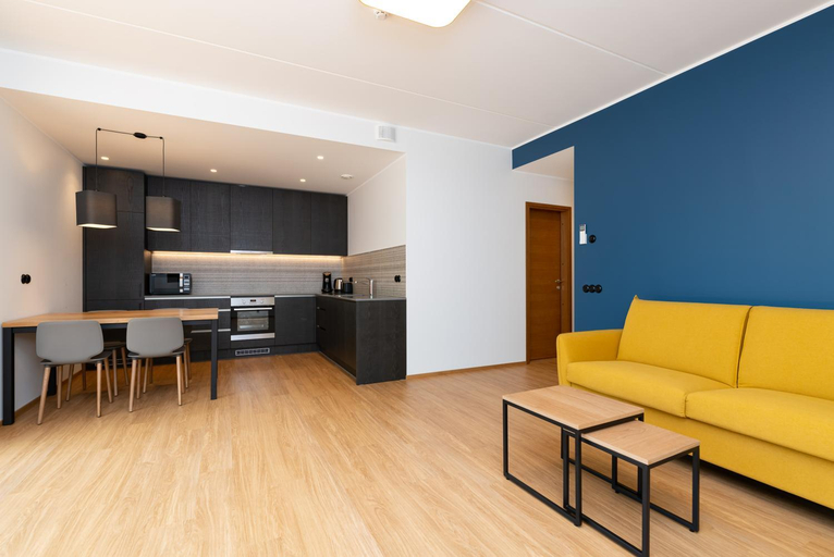 3, Self-check-in spacious 1 bedroom apartment with terrace and free parking, Tallinn