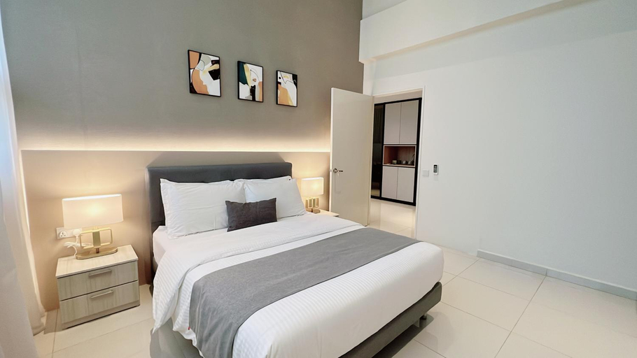 Bedroom 2, Moulmein Studios by K&C Serviced Apartment, Singapura
