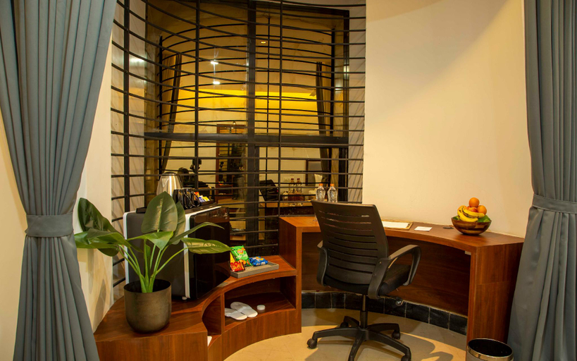 Bedroom, The Fortune Hotel by Swathi Group, Koppal