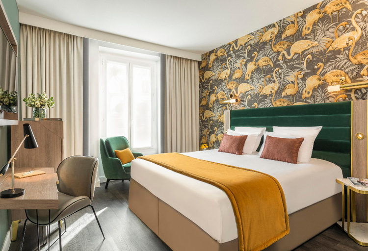 Bedroom 2, Hôtel Opéra Opal, Paris
