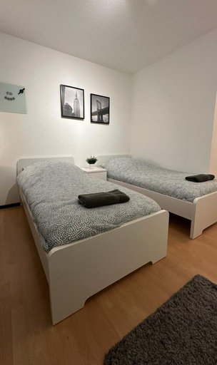 Bedroom, Business & Tourist Apartment mit Balkon, Osnabrück
