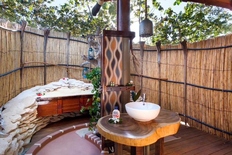 Bathroom 3, Barefoot Kuata Island Resort, Ba