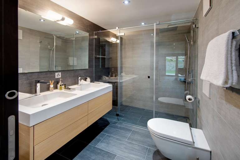 Bathroom 2, Casa delle Stelle by Zermatt Premium Apartments, Visp