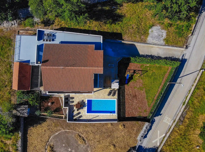 Exterior & Views 2, Idyllic Holiday Home With Private Pool, Sun Deck, and Organic Garden, Primorski Dolac