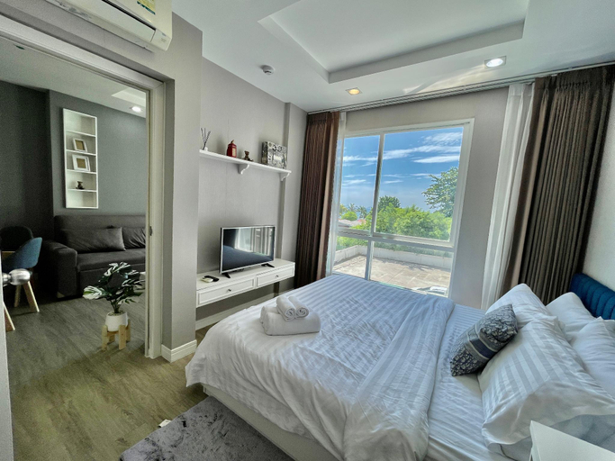 Bedroom 2, The Blu X bangsaen Grand Suite, Muang Chon Buri
