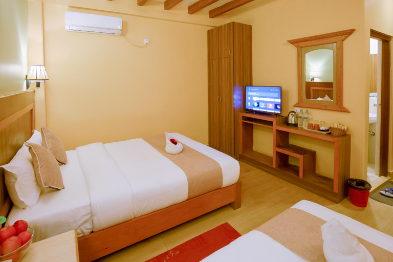 Bedroom 2, Paradise Boutique Hotel, Gandaki