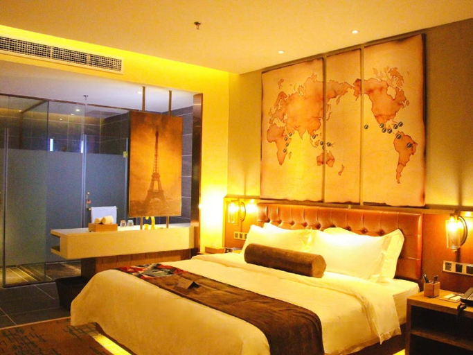 Bedroom 2, James Joyce Coffetel·Bao Ji Gao Tie Nan Zhan, Baoji