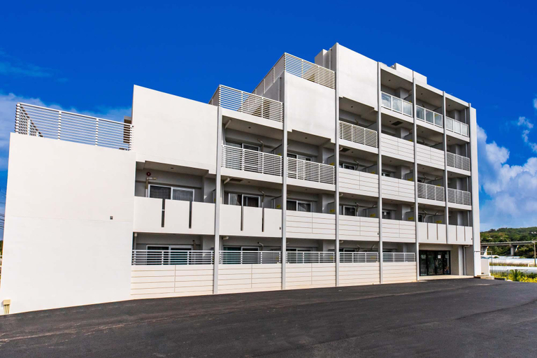 Exterior & Views 2, Mr.KINJO in front of Manza Beach, Onna