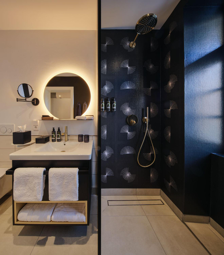 Bathroom 5, THE FLORIS (formerly Hotel am Sophienpark), Baden-Baden