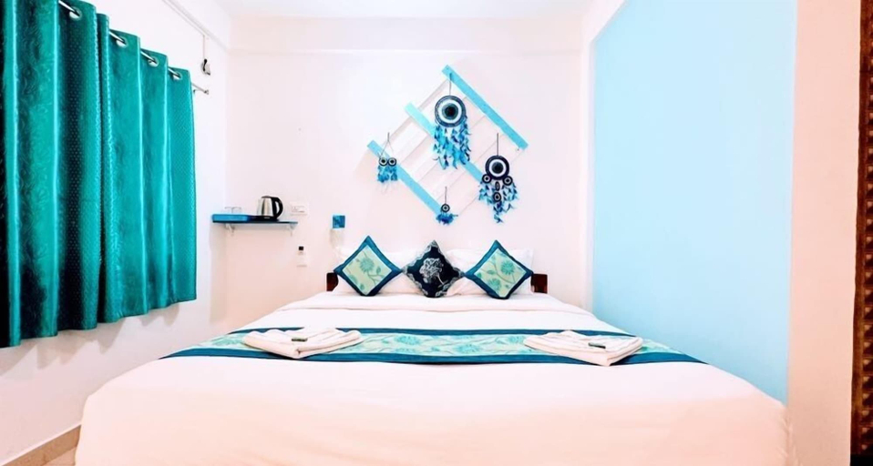 Bedroom 4, Viik wellness inn 3-Star Resort in Arambol Beach, North Goa