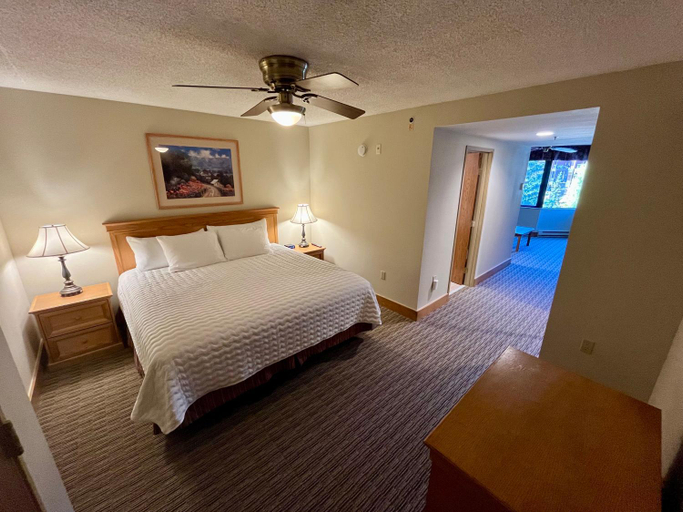 Bedroom, MT CB Base Area with King Bed, Outdoor Hot Tub & Pool, Gunnison