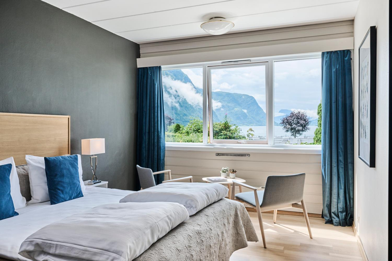 Bedroom 2, Skjolden Hotel, Luster