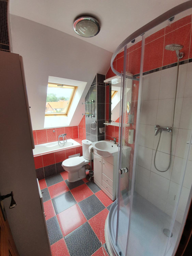 Bathroom 3, Apartman v blizkosti mesta Steti, Litoměřice