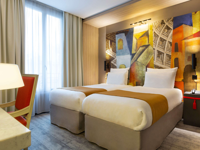 Bedroom 2, Mercure Paris Alesia hotel, Paris