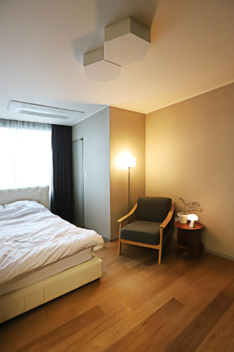 Bedroom 1, Station 3 minutes Luxurious Tower Palace 2 Bedrooms Full Remodeling Full Option, Gangnam