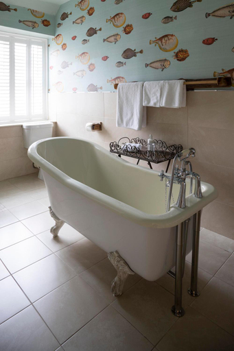 Bathroom 5, Talland Bay Hotel, Looe, Cornwall