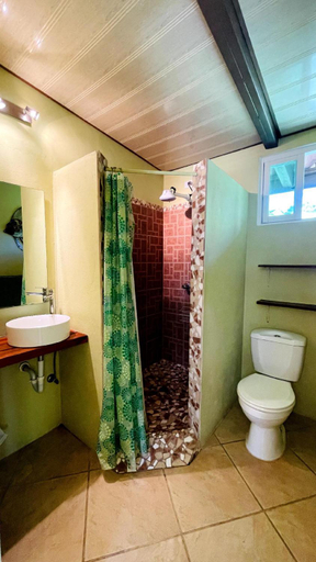 Bathroom 4, Cabanas Los Colibris Hotel Ecolodge, San Carlos