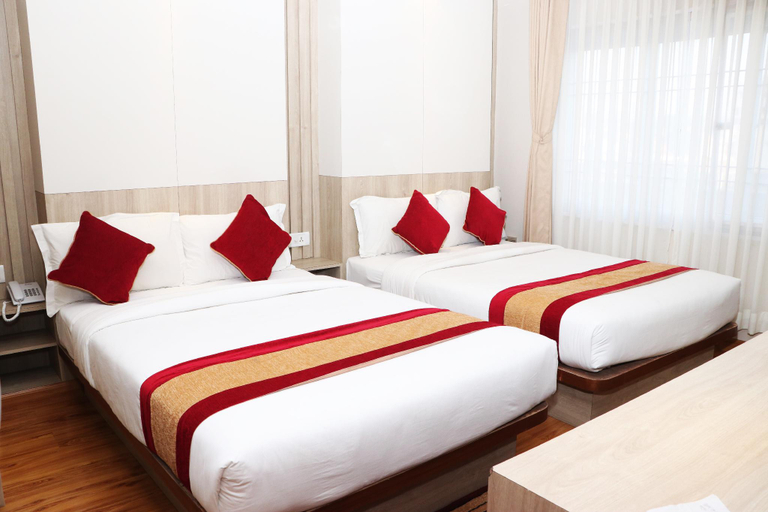 Bedroom 2, Hotel Prime Suite, Bagmati