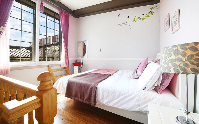 Bedroom 1, Terrace on the Cloud, Pyeongchang