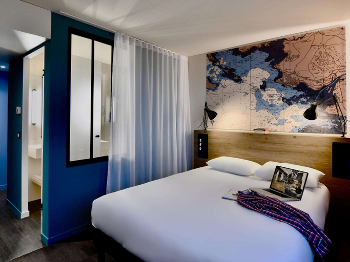 Bedroom 3, Ibis Styles Saint Nazaire Centre Gare, Loire-Atlantique