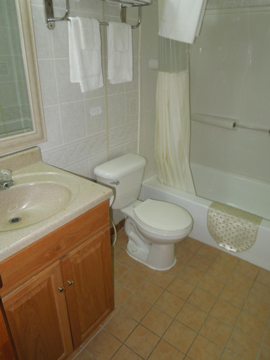 Bathroom 1, Red Carpet Inn Ronks, Lancaster