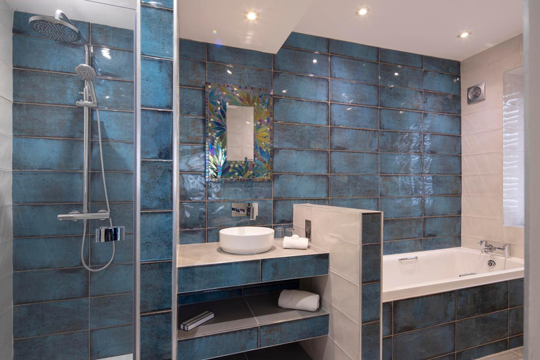 Bathroom 4, Talland Bay Hotel, Looe, Cornwall
