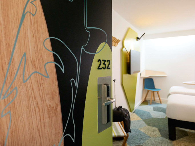 Bedroom 3, Ibis Styles Bordeaux Beglès Arena, Gironde