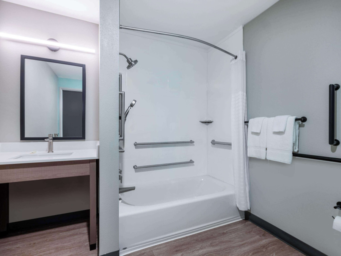 Bathroom 3, ECHO Suites Extended Stay by Wyndham Madison, Dane