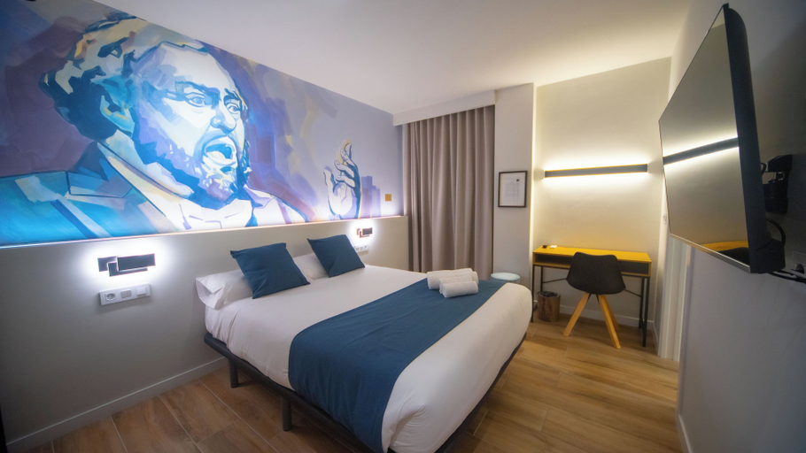 Bedroom 4, Hotel Sleep Turia Music & Art, Valencia