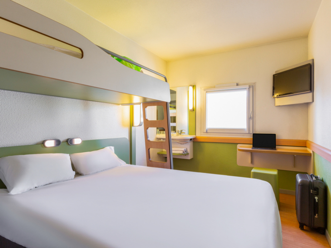 Bedroom 3, ibis budget Saint Gratien Enghien les Bains, Val-d'Oise