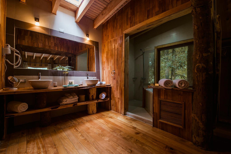 Bathroom 3, Huilo Huilo Nawelpi Lodge, Valdivia