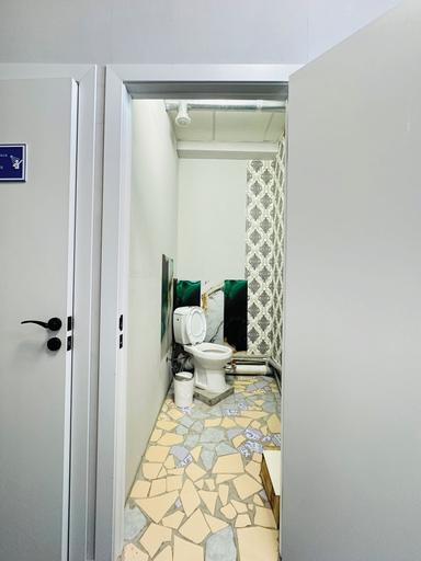 Bathroom 2, Pulse Capsule Hotel, Almaty