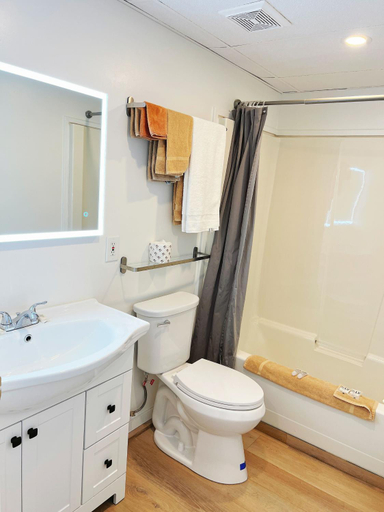 Bathroom 2, Riverside Inn, Division No. 17