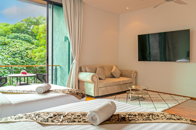 Bedroom 2, Luxurious Seaview 4BR Private Pool Villa by Intira Villas, Pulau Phuket