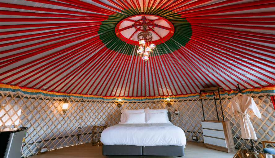 Bedroom 2, Oasis Yurt Villa - Oasis Yurt Villa, Mae Suai