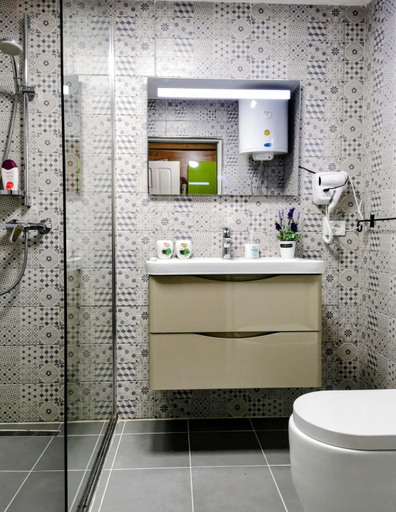 Bathroom, Beachfront, Tirana Guest House, Shkodrës