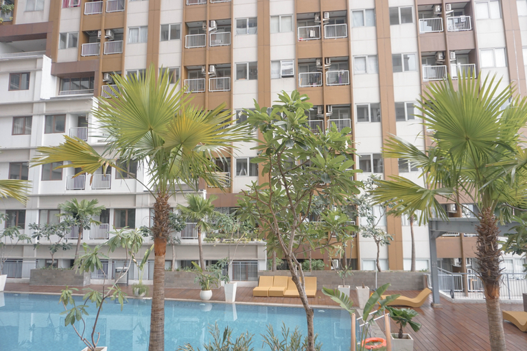Exterior & Views, Homey Studio LRT City Jatibening Apartment By Travelio, Bekasi