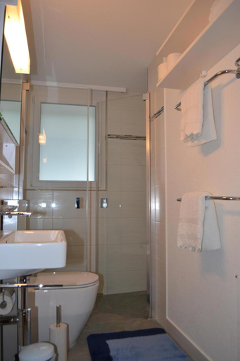 Bathroom 3, Elfe-apartments cozy apartment with lake view for 6-7 guests, Nidwalden