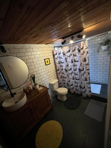 Bathroom 1, Hostal waiwen, Cardenal Caro