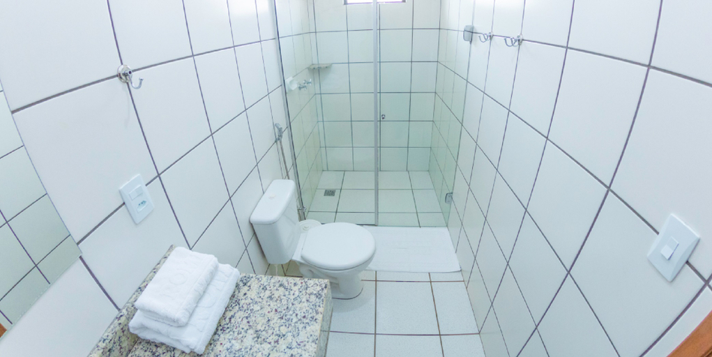 Bathroom 4, Vila Romana Park Hotel, Três Lagoas