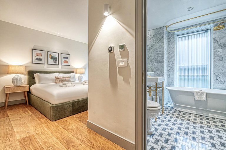 Bedroom 2, Westminster Fire Station Luxury Apartments, London