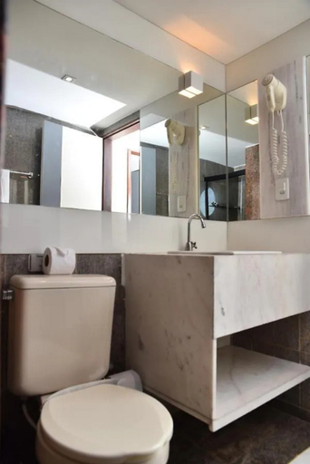 Bathroom, Anjos Royal Hotel, João Pessoa