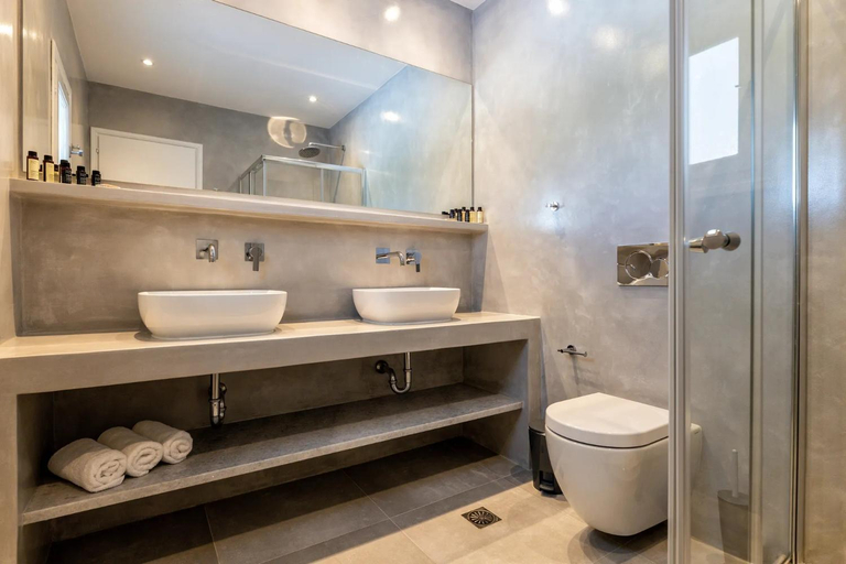 Bathroom 4, Golden Beach Hotel, South Aegean