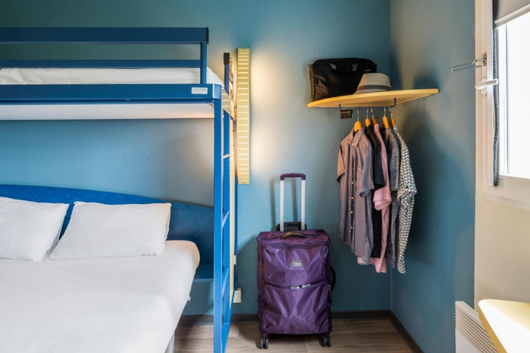 Bedroom 2, ibis budget Marne la Vallée Val d'Europe, Seine-et-Marne
