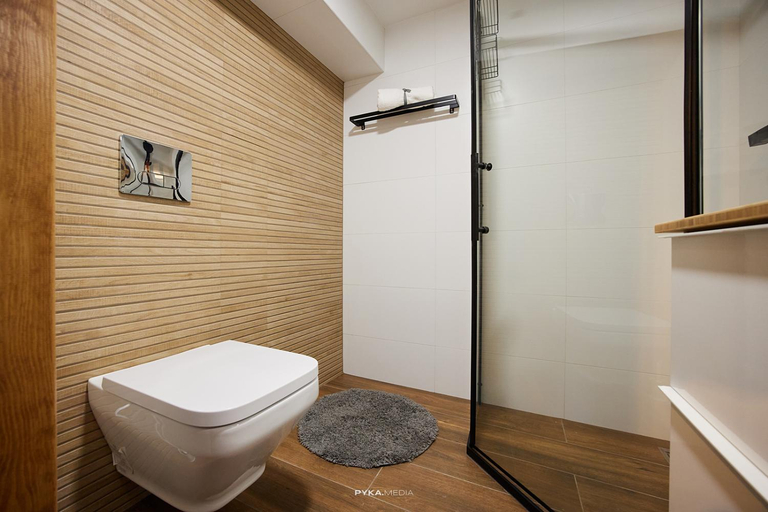 Bathroom 3, Baza Beskid, - Bania, Basen, Ogrod, Gory, Prywatnosc, Bielsko-Biała