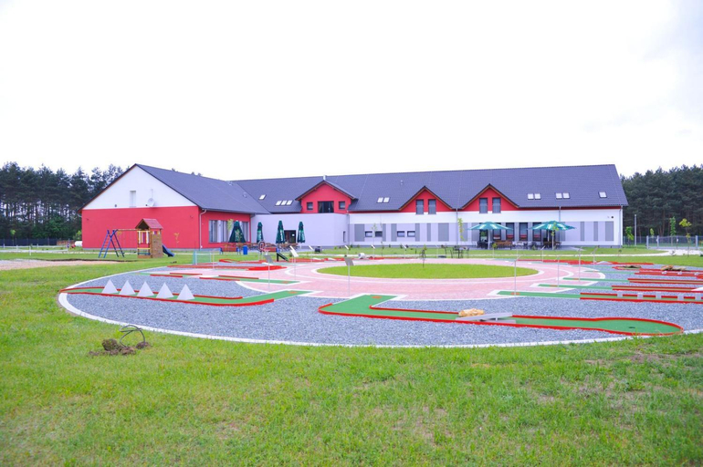 Exterior view, Oswald Arena, Strzelce